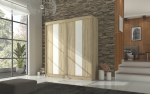 Riidekapp Adrk Furniture Karen 200 cm, tamm