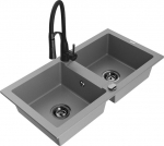 Graniidist k&ouml;&ouml;givalamu Mexen Mario koos segisti ja sifooniga, Grey+Black