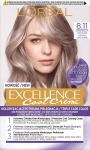 Juuksev&auml;rv L'Or&eacute;al Paris Excellence Cool Creme, 8.11 Ultra Kerge varjundiga tuhkblond