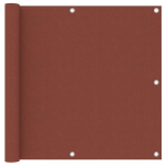 vidaXL r&otilde;dusirm, terrakota, 90 x 300 cm, oxford-kangas