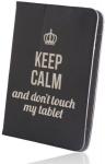 Universaalne &uuml;mbris Keep Calm tahvelarvuti jaoks 9-10``
