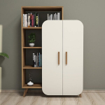 Eraldiseisev riiul Kalune Design 845, 132 cm, pruun/beež v&auml;rv