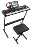 Max KB5Set elektrooniline klaviatuur Premium komplekt 61 valgustatud klahviga