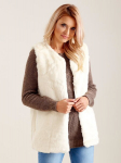 Ecru karusnahast vest., L/XL