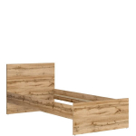 Voodi BRW Nuis 90x200 cm, pruun