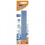Graphite pencils Evolution Triangle BLU WO ERAS 4pcs. blister