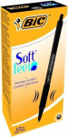Pastapliiatsid BIC SOFTFEEL CLIC 0,32 mm, must, 12 tk, 914360
