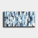 Reproduktsioon l&otilde;uendil Abstraktsioon, 50x120 cm