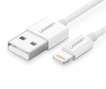 Ugreen USB &ndash; Lightning MFI kaabel 1m 2,4A valge (20728)
