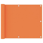 vidaXL r&otilde;dusirm, oranž, 75 x 600 cm, oxford-kangas