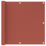 vidaXL r&otilde;dusirm, terrakota, 90 x 500 cm, HDPE