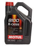 S&uuml;nteetiline &otilde;li Motul 8100, X-cess 5W40, 4 L, 104256