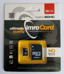 Imro m&auml;lukaart 16GB microSDHC cl. 6 + adapter