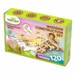 Puidust konstruktor Igroteco Fantazija IG0040, 120 osa