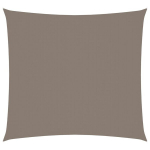 Oxford-kangast p&auml;ikesepuri vidaXL, kandiline, 2,5 x 2,5 m, pruunikashall
