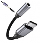 Adapter Usb-C minipistikuga 3,5 mm AUX DAC