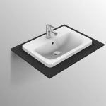 S&uuml;vistatav kraanikauss Ideal Standard Connect, 50 x 39 cm, valge E504301