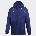 Laste jope adidas Core 18 Rain JUNIOR merev&auml;e sinine CV3742, 128 cm