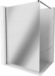 Walk-in du&scaron;isein Mexen Kioto, black/poolmatt klaas 70,80,90,100,110,120x200 cm