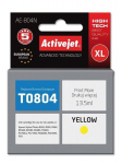 ActiveJet AE-804N, suure tindikassetiga Epson T0804 XL, kollane