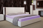 Kummiga voodilina Jersey, 160x200 cm, lilla