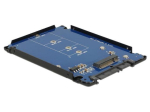 Delock 2.5'' Converter SATA 22 Pin > M.2 NGFF with Enclosure