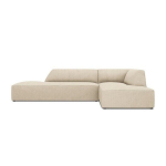 Pehme nurgadiivan Micadoni Home Ruby, beež