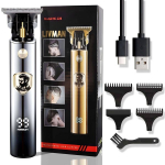 LIVMAN VINTAGE HC-228 &ndash; metallist juukse- ja habemetrimmer-pardel LED-ekraaniga