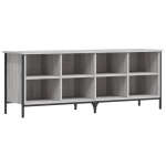 vidaXL jalatsikapp, hall Sonoma tamm, 131 x 35 x 50 cm, tehispuit