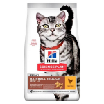 Hill's Feline Adult Indoor t&auml;iskasvanud kassidele koos kanaga, 1,5 kg