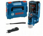 Bosch Professional D-Tect 200 C wall detector with 1 x 12V 2.0Ah battery, charger, USB-C cable, wrist strap, in L-Boxx - 0601081