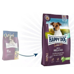 Happy Dog Mini Ireland v&auml;ikestele t&auml;iskasvanud koertele k&uuml;&uuml;liku ja l&otilde;hega, 10 kg