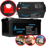 Aku Extralink LiFePo4 200Ah 12,8V, Bms