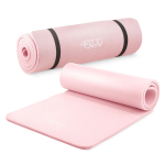 V&otilde;imlemise, jooga, treeningmatt 4FIZJO, 180 x 60 cm, 1,5 cm, roosa, libisemiskindel, fitness matt, yoga mat, treeninguteks, harjutusteks
