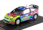 Ford Focus RS WRC #3 Rallye Sardinien 2009 M.Hirvonen/J.Lehtinen 24RAL027B IXO 1:24