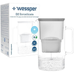 "Wessper AquaMax D2" borsilikaatklaasist kannu 3,3 l hall