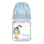 Laia kaelaga pudel Canpol Easystart Bonjour Paris, sinine, 120ml