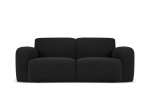 Kahekohaline diivan Windsor & Co Lola, 170x95x72 cm, must