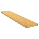 vidaXL seinariiul, 100x20x4 cm, bambus