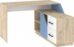 Kirjutuslaud Pax-03, pruun/sinine