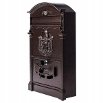 Postkast PSG, 41,2x25,3 cm, pruun