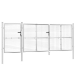 vidaXL v&otilde;rgust aiav&auml;rav, h&otilde;bedane, 400x175 cm, tsingitud teras