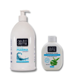 K&auml;teseep Meretuul ja intiimh&uuml;gieeni puhastusvahend Aaloe ja roheline tee Komplektis 2 tk 1000ml+ 400ml