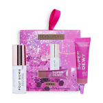 Dekoratiivkosmeetika kinkekomplekt Makeup Revolution Icons Gift Set: huulel&auml;ige Glaze Lip Gloss + vedel p&otilde;sepuna Liquid Blush You Go Me Blushing
