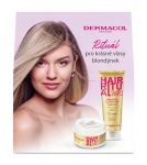 Juuksehooldustoodete komplekt blondidele juustele: Dermacol Hair Ritual Blonde: &scaron;ampoon Grow Effect & Super Blonde Shampoo, 250 ml + juuksemask Super Blonde & Intensive Care Mask, 200 ml