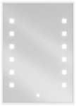 Vannitoa peegel Mexen Ner Led, valge