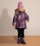 Lenne laste parka 250g Maya 23330*6070, lilla/roosa