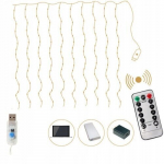 Led valguskardina vanik 3x3m