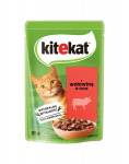 Kitekat t&auml;iskasvanud kassidele veiselihaga, 28x85 g