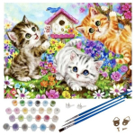 Maalimine numbrite j&auml;rgi 40x50cm